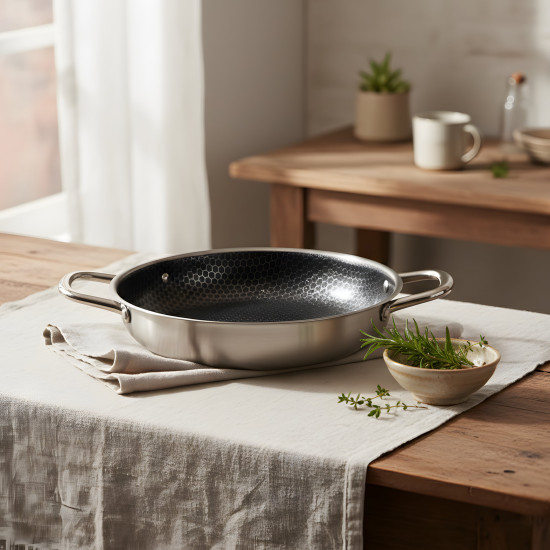 Stainless Steel Pan 26 cm